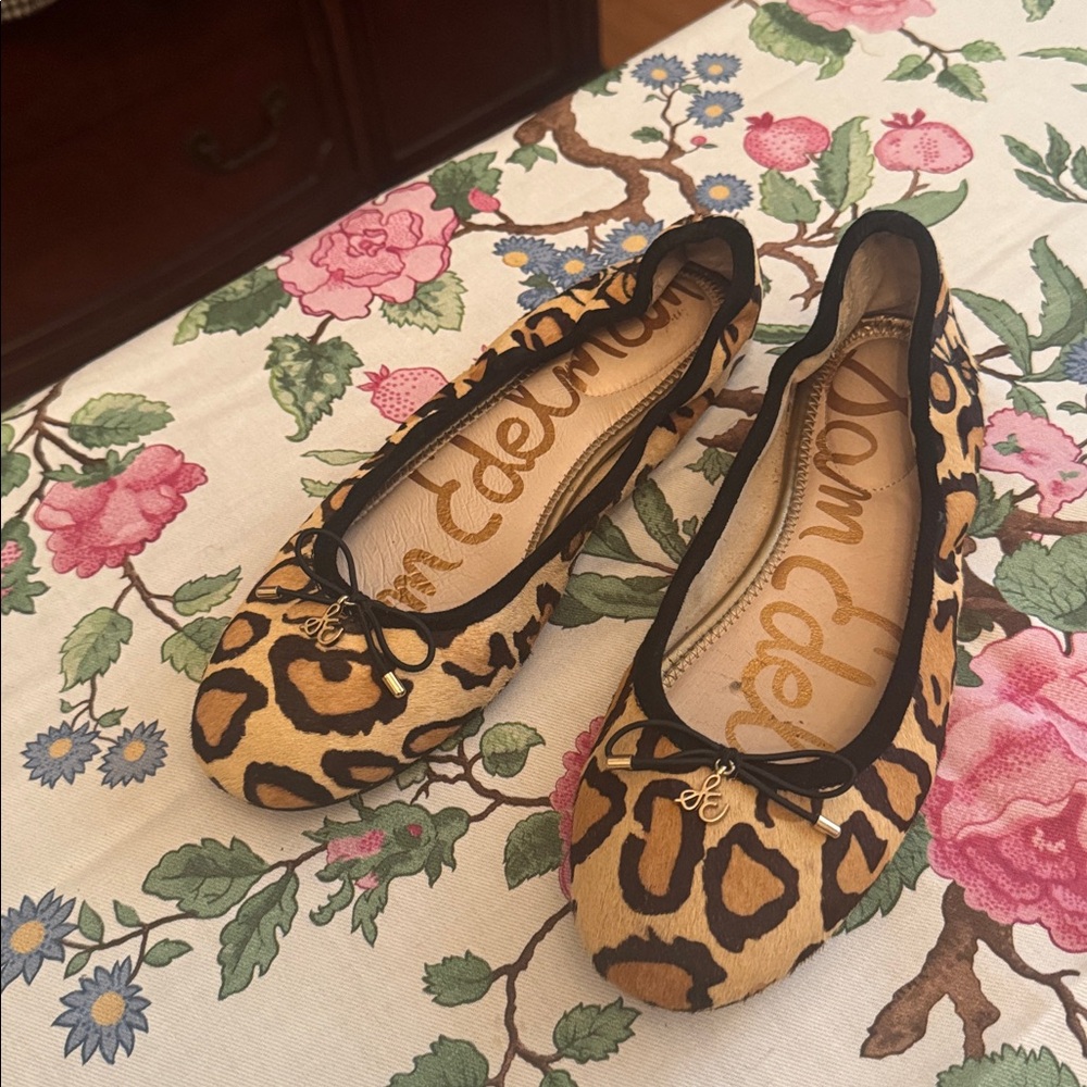 Sam Edelman Leopard Felicia Flats